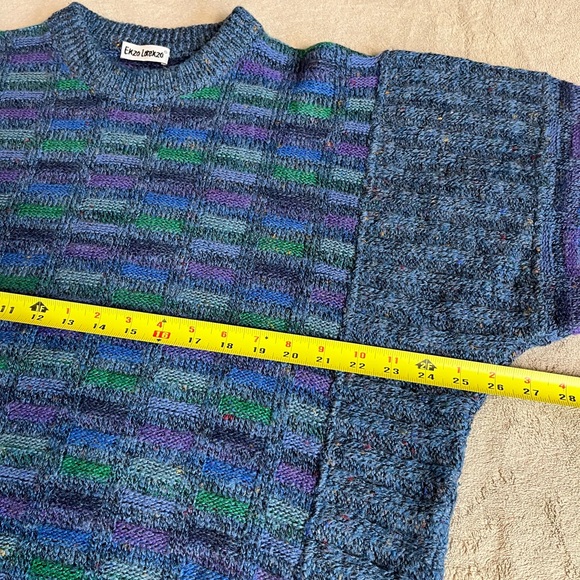 Enzo Lorenzo Vintage Wool Blend Sweater - Picture 9 of 10